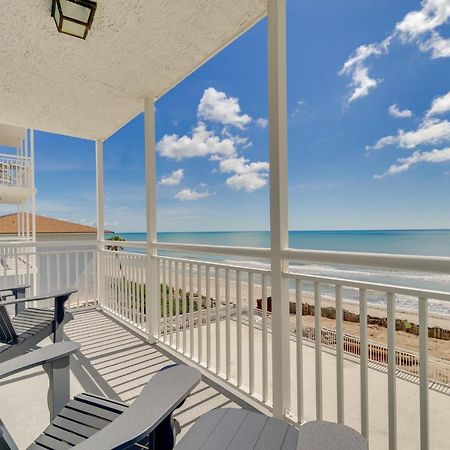 Oceanfront Satellite Beach Condo With Balcony, Views Bagian luar foto